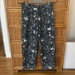 Printfresh unicorn garden pajama pants